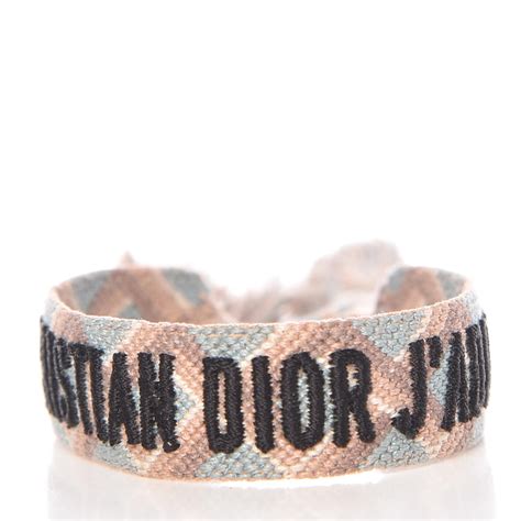 christian dior bracelet tissu|christian dior studded friendship bracelet.